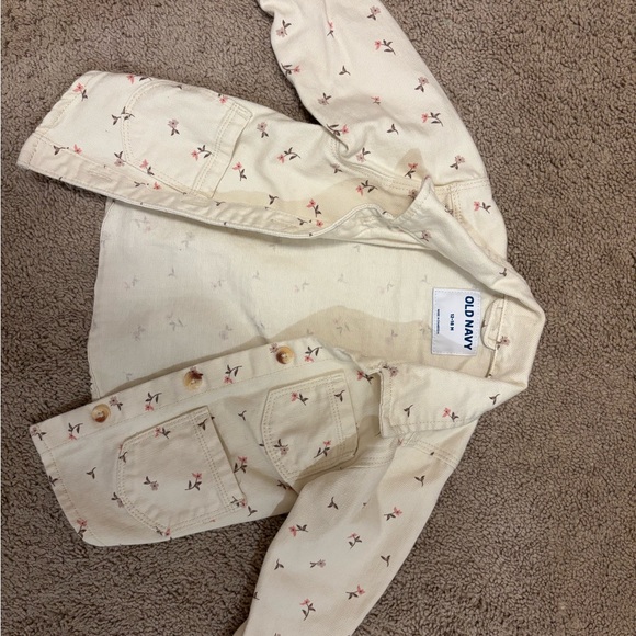 Old Navy Floral Baby Jacket - Picture 1 of 1